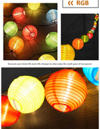 Solar String Lights 10/20/30 LED Outdoor Waterproof Christmas Garland Lantern Fairy Lamp String  for Garden Wedding Party Decor-Serilas