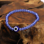 Multicolor Crystal Beaded Elastic Bracelets for Women Boho Jewelry Evil Eye Charm Bracelet Female Girl Gifts Wholesale-Serilas