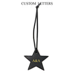 Personalized Letter Lucky Star Pendants For Bags Popular DIY Gift Custom Name Women Bag Charm Accessories Fashion Car Ornament-Serilas