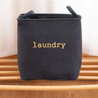 Jute Cloth Art Dirty Clothes Collection Basket Light Luxury Home Bathroom Foldable Laundry Basket Large Capacity Storage-Serilas