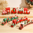 Christmas Train Merry Christmas Decorations For Home 2025 Cristmas Ornament Xmas Navidad Noel Gifts Happy New Year 2026 Gifts-Serilas