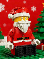 Christmas Gifts New 761pcs Up-Scaled Santa Claus Man Fit 40820 Building Blocks Birthday Fun Holiday Decorations-Serilas