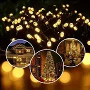 LED Solar Light String 8 Functions Outdoor Waterproof Lawn Starry Sky Christmas Garden Courtyard Decoration Atmosphere Lights-Serilas