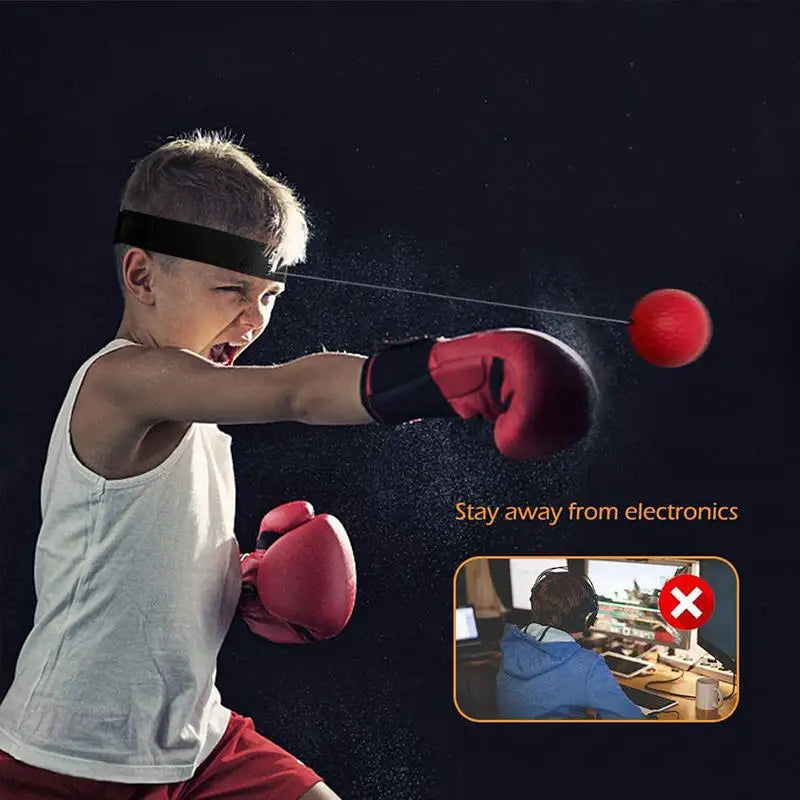 ReactStrike™ Boxing Reflex Headband Speed Ball