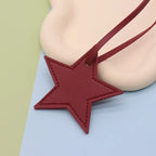 Personalized Letter Lucky Star Pendants For Bags Popular DIY Gift Custom Name Women Bag Charm Accessories Fashion Car Ornament-Serilas