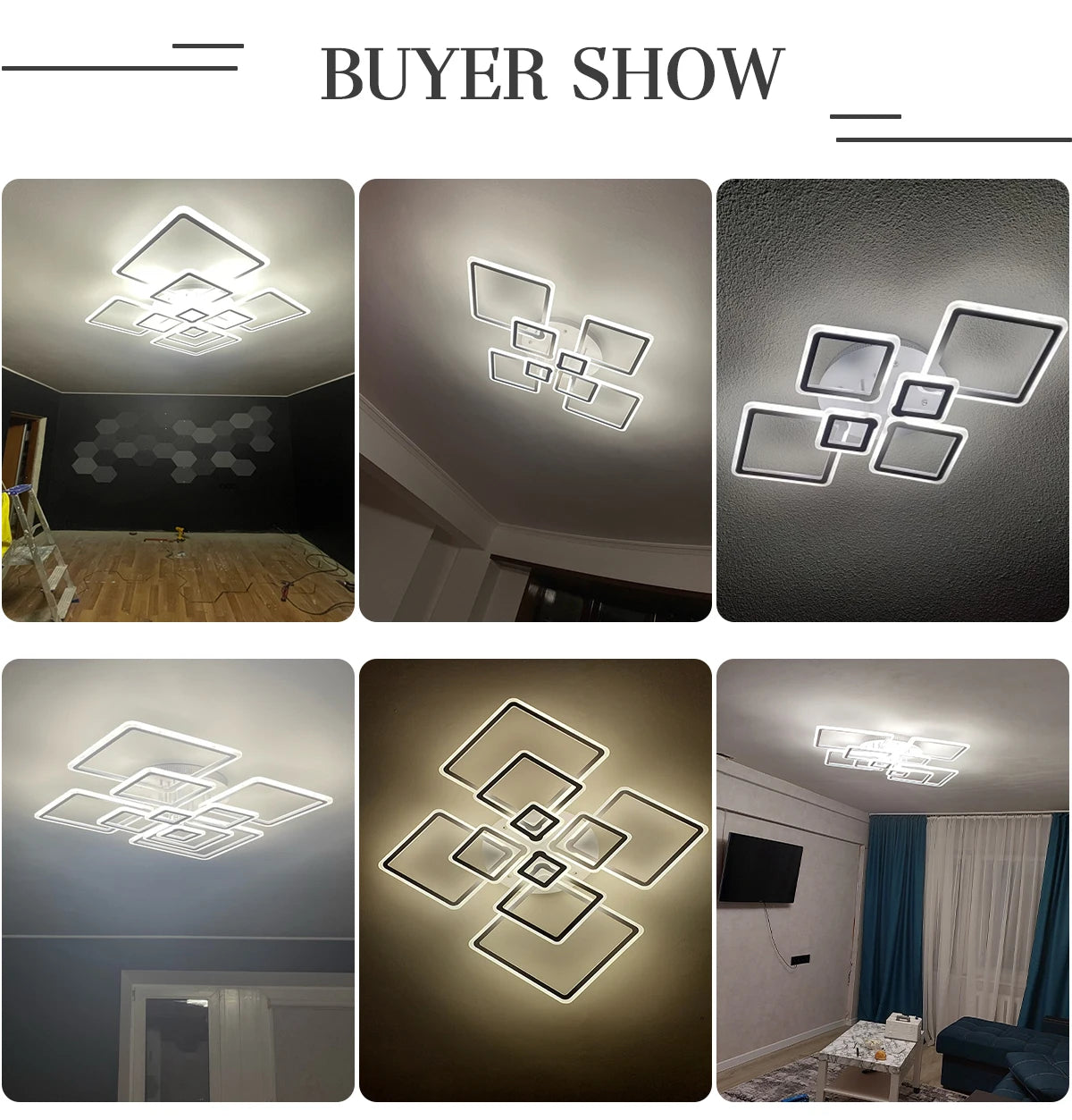 NordSquare™ Nordic Modern LED Pendant Chandelier