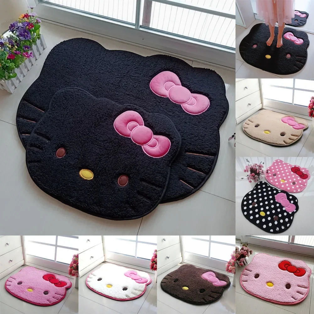 50x60cm Kawaii Hello Kitty Cartoon Rug Anime