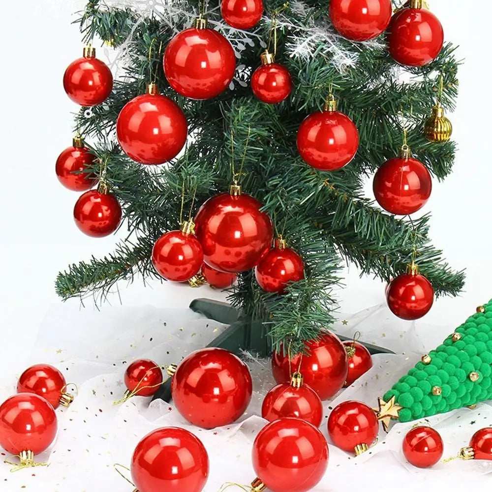 Christmas Balls Christmas Tree Ornaments Balls Xmas decorations Hanging Tree Pendants 2022 New Year Gift Noel-Serilas