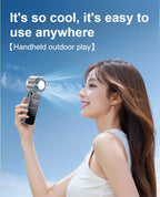 Portable Fans 29,000 RPM Collapsible Foldable TEC Superconducting Cooling Mini Portable Fan Air Cooler Minifan-Serilas