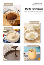 Automatic Stirring Cup Rechargeable Portable Coffee Electric Stirring Stainless Steel Mixer Rotating Magnetic Self Stirring Mugs-Serilas