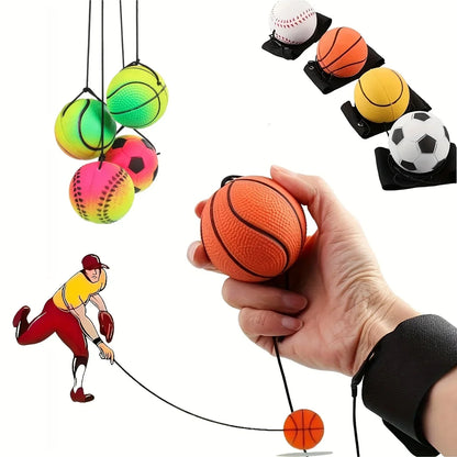 BounceGrip™ Basketball Wrist Reflex Training Ball