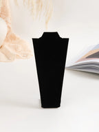 Velvet Portrait Necklace Display Pendant Organizer Jewelry Display Stand Jewelry Mannequin Bust Necklace Pendant Window Display-Serilas