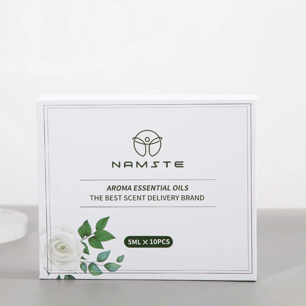 100% PURE Essential Set Oils For Aroma Diffuser Machine Air Humidifier Candle Making Scents  Hotel Series Fragrance Oil 5ML x 10-Serilas