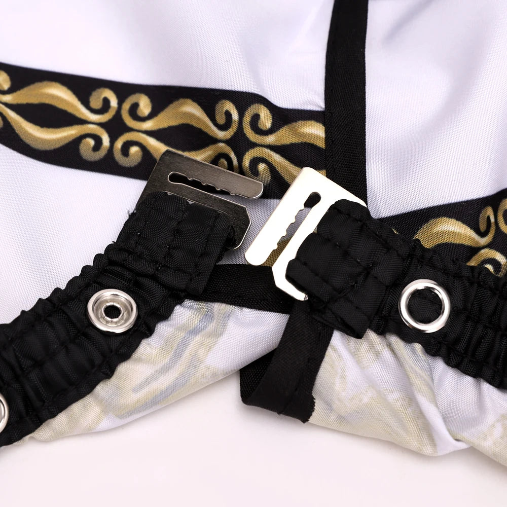 Barber Haircutting Capes Retro Pattern Lion Waterproof Hairdresser Gown Professional Antistatic Hairstyling Cloth Salon Supplies-Serilas