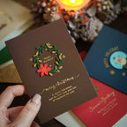Merry Christmas Cards Set with Envelope New Year Wishes Christmas Gifts Decorative Greeting Xmas Postcards for Xmas 2025-Serilas
