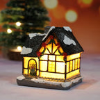 Christmas Houses Christmas Decoration With Lights Room Tabletop Supplies Festive Atmosphere Ornament Holiday Gift-Serilas