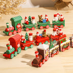 Christmas Train Merry Christmas Decorations For Home 2025 Cristmas Ornament Xmas Navidad Noel Gifts Happy New Year 2026 Gifts-Serilas
