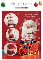 Christmas Positive Crochet Gifts Handmade Crochet Animals Dolls Christmas Gifts for women, Men, Mom, Dad, Teacher, Friend-Serilas