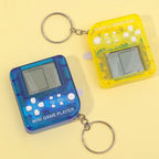 Mini Classic Video Game Machine Keychain Alloy Games Keyrings Souvenir Handbag Key Chains Keyring Jewelry Accessories Gifts-Serilas