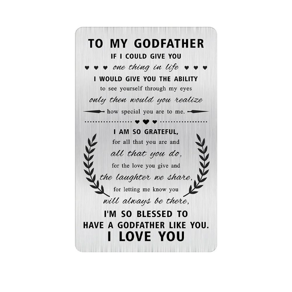 Free Engraved 85x54MM Wallet Card Insert Text Logo Business ID Plate Steel Metal Tag Name Badges For Wallet Insert Card Gift-Serilas