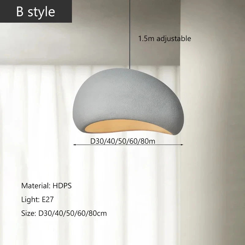 WabiNest™ Nordic Wabi Sabi Ceiling Chandelier