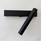 Minimalist wall lamp, living room bedroom wall rotatable spotlight, creative minimalist bedside lamp, USB interface reading lamp-Serilas