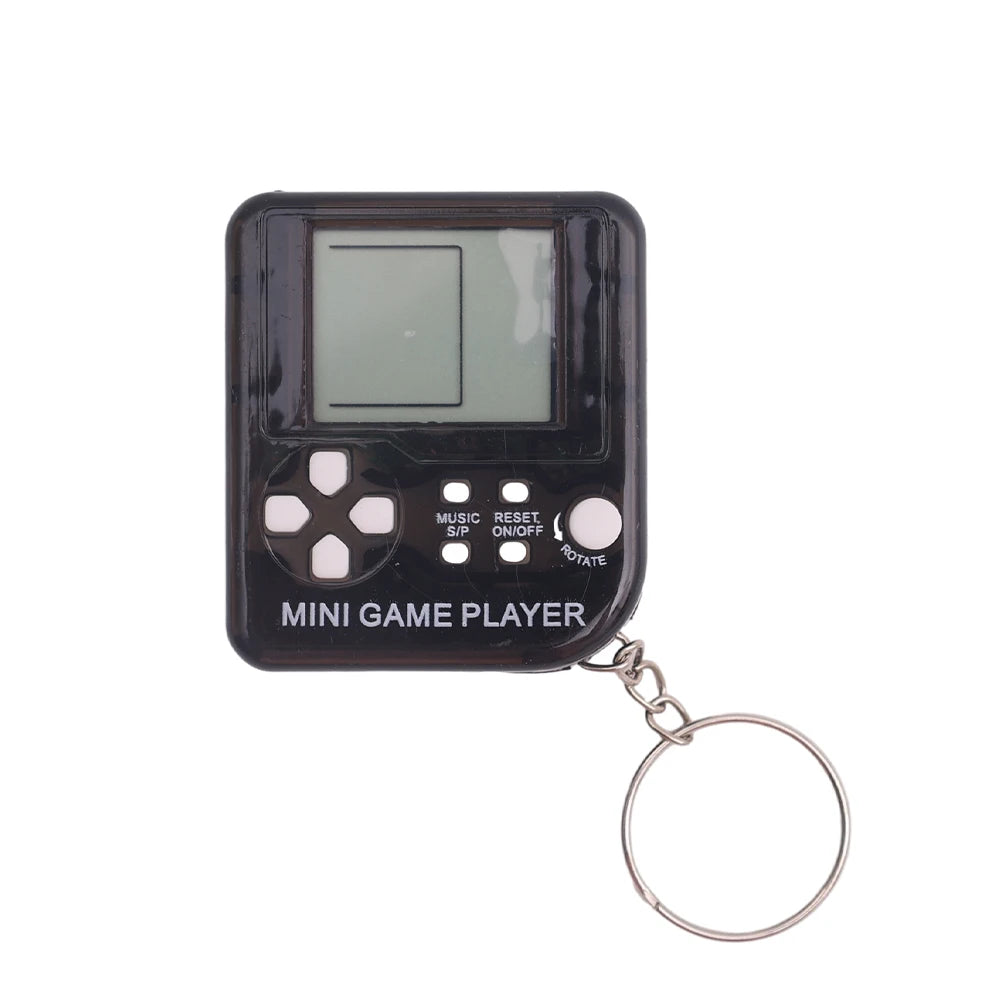 Mini Classic Video Game Machine Keychain Alloy Games Keyrings Souvenir Handbag Key Chains Keyring Jewelry Accessories Gifts-Serilas