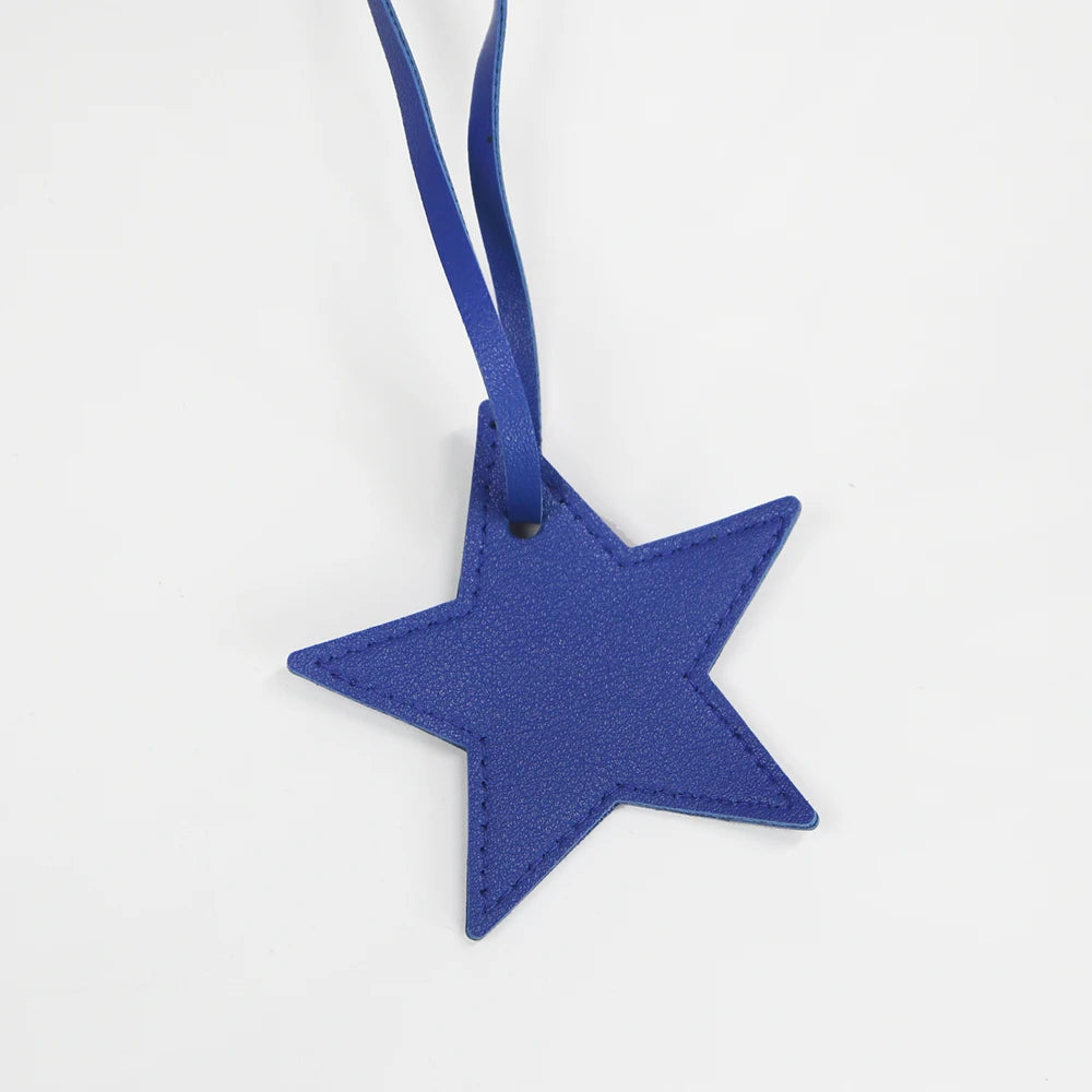 Personalized Letter Lucky Star Pendants For Bags Popular DIY Gift Custom Name Women Bag Charm Accessories Fashion Car Ornament-Serilas