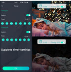 40M Led String RGB Light Smart Outdoor Festoon Party Leather Line IP65 Bluetooth Music Lamp String Fairy Lights Holiday Lighting-Serilas