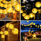 Solar String Lights 10/20/30 LED Outdoor Waterproof Christmas Garland Lantern Fairy Lamp String  for Garden Wedding Party Decor-Serilas
