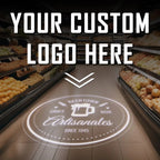 Custom Gobo Projector Light Custom Logo Lights Outdoor LED Rotating Customize Logo Spotlight for Commercial Shop Entrance Floor-Serilas