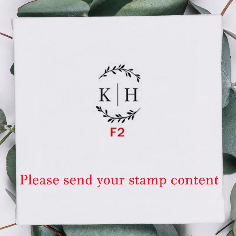 Ornament wreath Name Wedding Customized Wax Stamp Initial stamp,DIY Ancient Seal Retro Stamp,Personalized designVintage Wax Seal-Serilas
