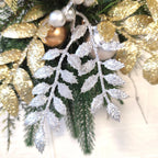 Christmas Staircase Decoration Wreath DIY Indoor Outdoor Garland Decoration With LED Decoration Prop Evening Party Dress Up Prop-Serilas