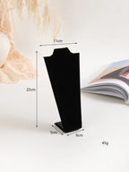 Velvet Portrait Necklace Display Pendant Organizer Jewelry Display Stand Jewelry Mannequin Bust Necklace Pendant Window Display-Serilas