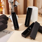 1PCS Black Square Jewelry Display Gifts Box Organizer Engagement for Ring Earring Brooch Necklace Bracelet Packaging Boxes-Serilas