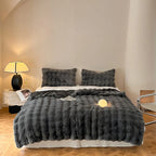 Luxury Faux Fur Rabbit Fur Thickened Blanket, Winter Soft Blanket Throw for Home Bed Sofa Cover 100X150cm 150X200cm 200X230cm-Serilas