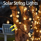Solar Light String 200LED/100LED/20LED Solar Crystal Light String for Garden, Courtyard, Christmas Festival and Party Decoration-Serilas