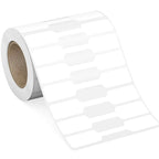 500pcs Paper Self Adhesive Ring Price Tags Stickers Blank Bracelet Price Labels Necklace Display Diy Jewelry Packaging Supplies-Serilas