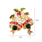 Fashionable Christmas Wreath Decoration Corsage ,31 Styles To Choose From Versatile Brooch, ,ideal Choice for Gifts-Serilas