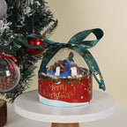 Candy Box Hot Christmas Festival Gift Box Christmas Gift Box Gold For Holiday Packaging Christmas Festival Decoration Gift-Serilas