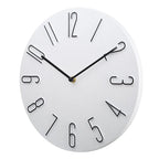 Wall clock living room household hanging fashion clock light luxury modern simple creative hanging wall ultra-quiet minimalist-Serilas