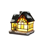 Christmas Houses Christmas Decoration With Lights Room Tabletop Supplies Festive Atmosphere Ornament Holiday Gift-Serilas