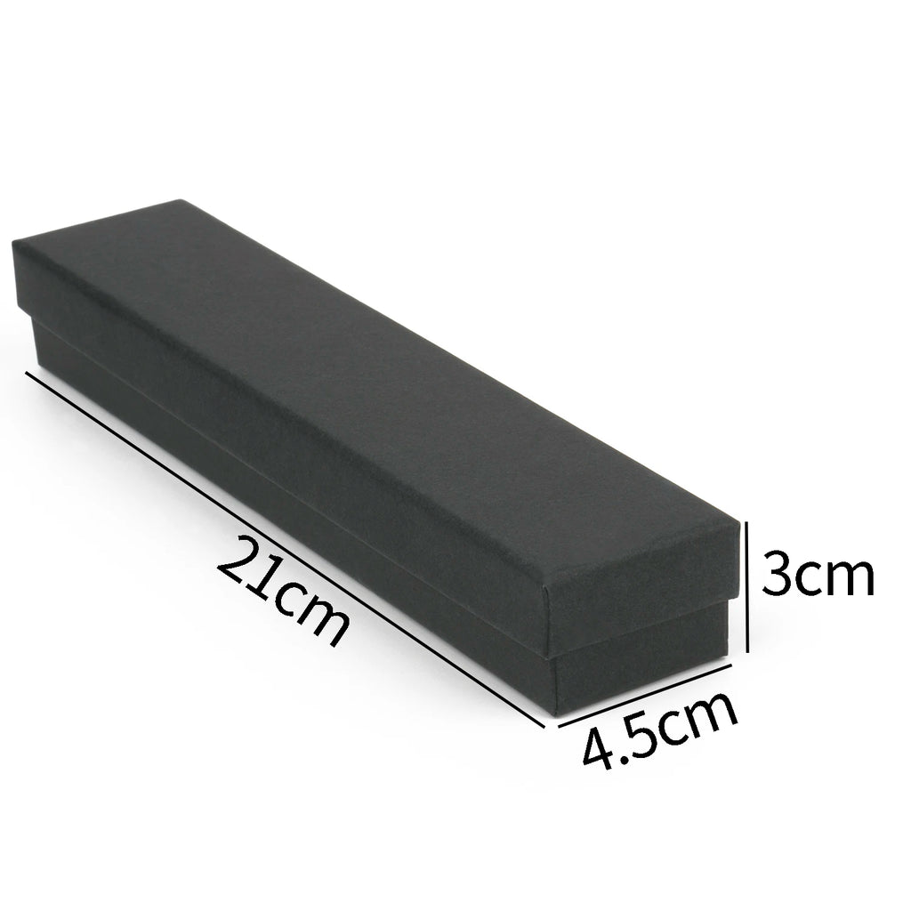 1PCS Black Square Jewelry Display Gifts Box Organizer Engagement for Ring Earring Brooch Necklace Bracelet Packaging Boxes-Serilas