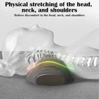 Electric Neck Massage Pillow Heating Vibration Neck Massager Back Cervical Traction Relax Sleeping Memory Foam Spine Support-Serilas