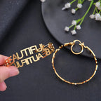 Personalized Letter Big Hoops Earrings Custom Name Earrings for Women Gold A Pair Designer Earrings Stainless Steel Jewelry Gift-Serilas