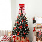 Christmas Celebration Red Holiday Decoration Great Holiday Centerpiece Sturdy Cloth Material For Holiday Table-Serilas