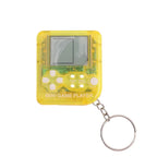 Portable Pocket Mini Classic Game Machine Keychain Children's Handheld Retro Nostalgic Game Console With Keyring Kids Toys Gift-Serilas