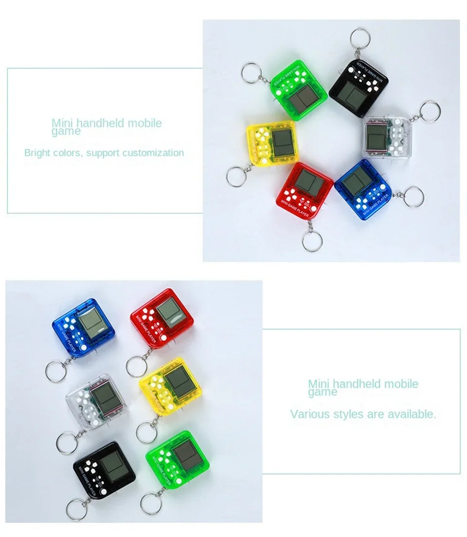 Retro Mini Handheld Game Players Classic Electronic Games Hand Held Console Game Child Puzzle Gaming Console Toys Gift-Serilas