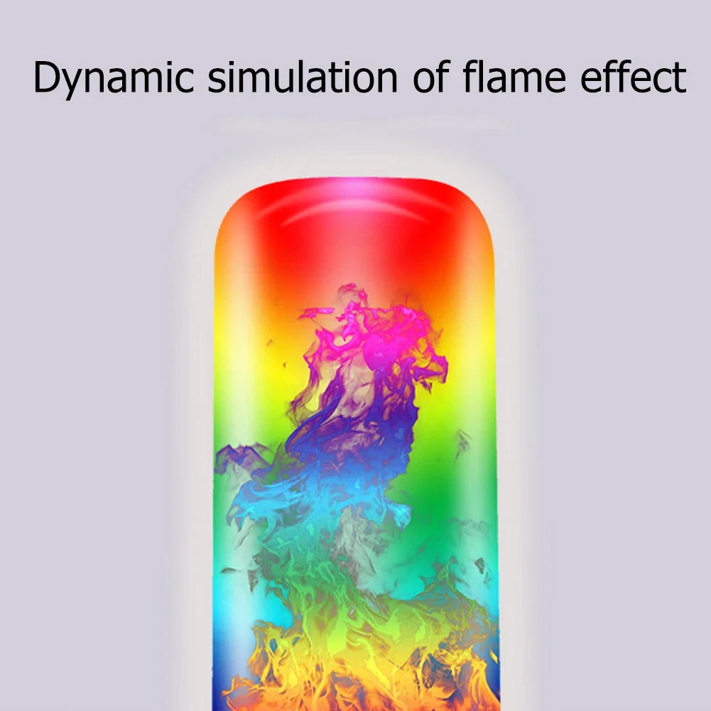 LED Flicker Flame Light Bulb Simulated Burning Fire Effect E27E26 Lamp Xmas Party Decorations Flickering Outdoor Four mode Light-Serilas