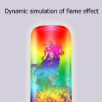 LED Flicker Flame Light Bulb Simulated Burning Fire Effect E27E26 Lamp Xmas Party Decorations Flickering Outdoor Four mode Light-Serilas